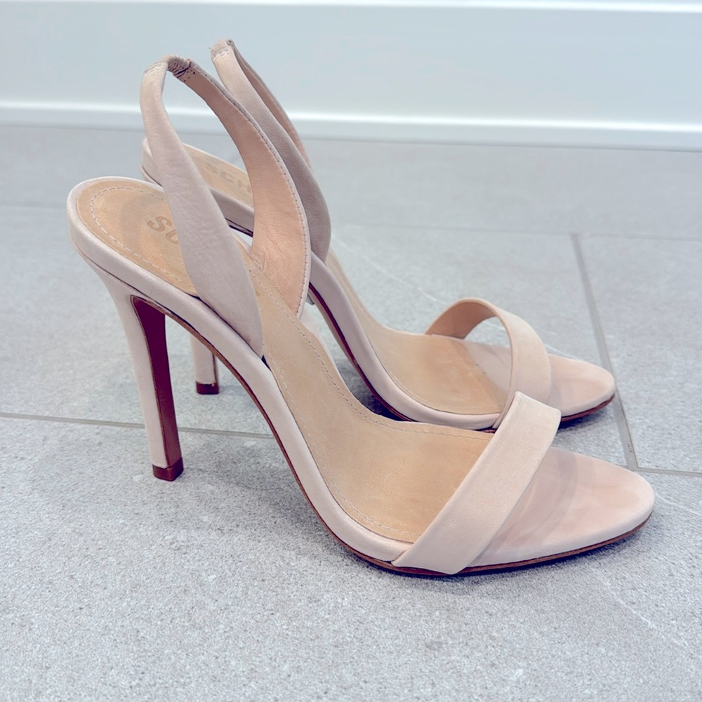 SCHUTZ Nude High Heel Sandals